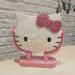 Kawaii Hello Kitty Desktop Vanity Mirror Cartoon Diy Shiny Rhinestones Beauty Handheld Mirror Pink Diamond Girls Birthday Gift GC