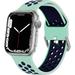 Yepband Sport Bands Compatible with Apple Watch Band iWatch Bands 49mm 45mm 44mm 42mm 41mm 40mm 38mm Women Men Adjustable Soft Silicone Sport Band for iWatch Series 9 8 7 6 5 4 3 2 1 SE Ultra