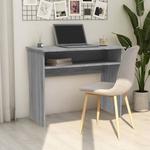 Furniture Limited - Bureau Sonoma gris 90x50x74 cm Bois