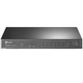 TP-LINK 10-Port Gigabit Desktop Switch, 8-Port PoE+, 9 RJ45 + 1 SFP Port, Metal Casing - (TL-SG1210P)