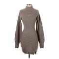 Divided by H&M Casual Dress - Sweater Dress: Gray Dresses - Women's Size Small