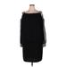 Betsy & Adam Cocktail Dress Cold Shoulder Long sleeves: Black Dresses - Women's Size 16