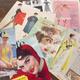 Vintage 1950s/60s Fashion Related Adverts Magazine Artwork, Collage/Scrapbooking Bundle, Quirky Wall Art