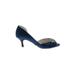 Paradox London Pink Heels: Blue Shoes - Women's Size 37