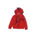 Hollywood The Jean People Pullover Hoodie: Red Tops - Kids Boy's Size Small