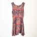 Free People Dresses | Free People Paisley Dress Size 2 | Color: Green/Red | Size: 2