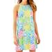 Lilly Pulitzer Dresses | Lilly Pulitzer Margot Swing Sleeveless Dress Multicolored. Size Small. Patchwork | Color: Blue/Green | Size: S