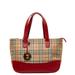 Burberry Bags | Burberry Nova Check Shadow Horse Handbag Beige Multicolor Canvas Leather Wome... | Color: Tan | Size: Os