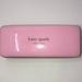 Kate Spade Accessories | Kate Spade New York Light Pink & Dark Green Eye Glass Or Sunglass Case Clamshell | Color: Green/Pink | Size: Os