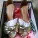 Kate Spade Shoes | Kate Spade Bridal Bow Heels | Color: Gold | Size: 8.5