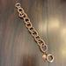 J. Crew Jewelry | J. Crew Rose Gold Chunky Chain Link Bracelet | Color: Gold | Size: Os