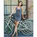 Free People Dresses | Free People Bandage Bodycon Gray Dress Size Medium | Color: Gray | Size: M