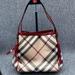 Burberry Bags | 100% Authentic Burberry House Check Pvc Canterbury Tote Bag | Color: Red | Size: Os