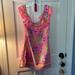 Lilly Pulitzer Dresses | Ah-Dorable Nwt Lilly Pulitzer Romper, Classic Feminine Chic Pink Boho 4 | Color: Blue/Pink | Size: 4