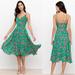 Anthropologie Dresses | Anthropologie Yumi Kim Vienna Silk Floral Dress | Color: Green | Size: 0