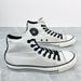 Converse Shoes | Converse Chuck Taylor All Star Ox Weaved Knit High Top White Mens 7 Woms 9 Shoes | Color: Black/White | Size: 7