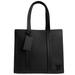 Louis Vuitton Bags | Louis Vuitton Aerogram Takeoff Tote Leather Bag Black 374-5 | Color: Black | Size: Os