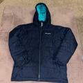 Columbia Jackets & Coats | Columbia Navy Blue Puffer Quilted Jacket Hooded Winter Coat Boys Size Xl | Color: Blue | Size: Xlb