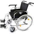 U-Go Esteem Heavy Duty Bariatric Self Propelled Wheelchair, Extra Wide Folding Steel Wheelchair, 20"-26" Seat Widths (22")