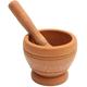 Resin Mortar and Pestle: Aromatic Spice Grinder, Garlic Mixer, Herb Crusher - Kitchen Essential (Color: Deep)