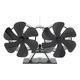 LIGSLN 12 Fan Motors Chimney Fan Energy-saving Oven Fan Electricity Required Oven Heat Powered SF167T Fans Electric Fans Heat Operated 12