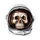 gift piggy bank Skull Coin Bank Astronaut Head Piggy Bank Creative Adult Money Bank With Stopper Funny Resin Money Jar For Modern Decor （white） Creativity money bank (Color : 1pcs)