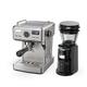 BAFFII Semi Automatic Espresso Coffee Machine Adjustable Temperature 58mm Portafilter Cold/Hot Coffee Maker Metal Case Coffee Machines (Color : H10A G3, Size : Us)