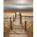 Wooden Bridge by the Sea - 2000 Piece Wooden Puzzle - Mother's Day Puzzle Gift for Mom