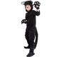 MODRYER Kids Animal Costume Halloween Fancy Dress Suit Black Cat Cosplay Costumes For Boys Girls Child Stage Show Jumpsuit Birthday Party Novelty Clothing,Black-L/130~140cm