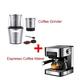 Espresso Coffee Maker Machine 20 Bar with Milk Frother Wand for Espresso Cappuccino and Mocha Coffee Machines (Color : CM6863 N BCG300, Size : UK)