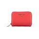 PATRIZIA PEPE Small Leather Goods, ziparound medium wallet, hammered calfskin, Lettering application, Zip closure, Interior zip pocket, Credit card holder, L 12.5 x H 8 x D 2 c, red, Taglia Unica