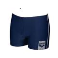 Arena Men Swim Shorts Basics Swim Trunks - Navy-White, 32