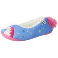 Joules Jnr Dreama Slipper, Blue Horse, Small UK Child