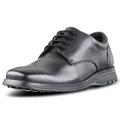 Term Clerk Tyson Boys School Shoes - School Uniform - Genuien Leather School Shoes - Smart School Shoes for Boys with Memory Foam Insoles - Flexible, Durable Anti Scuff School Shoes - Size UK 6 Black