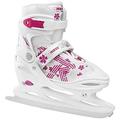 Roces Girls' Jokey Ice 3.0 Skates, White-Pink, 34-37 EU, 450708-001