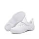 Cheerleading Shoes Velcro，Cheer Shoes for Girls WhiteBreathable Lightweight Cheerleading Competition Shoes School Yoga Gymnastics Training Shoes,White-31EU