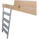 Bunk Bed Ladder, Bunked Ladder, Bunk Ladder For Rv Bed, Iron Travel Trailers Bunks Bed Ladder Climbing Ladder For Home Loft School Dorm Loft Raised Beds (Color : Silver, Size : 1.75m/68.9 inch/5.7ft