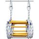 Fire Escape Ladder, Fire Escape Rope Ladder, Rope Ladder Fire Escape Safety Ladders With Carabiners Compact & Reusable Nylon Escape Ladders Quick Use In The Fire (Size : 20M)