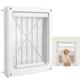 Generic Dog Door for Large Dogs - Weatherproof Pet Door,Dog Door Transparent Flap Lightweight Pet Safe Dog Door for Small Medium Large Dogs