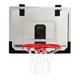 POYHKFD Indoor Basketball Hoop for Kids, Mini Basketball Hoop Set for Kids Door Basketball Hoops with Electronic Scoreboard Ball Air Pump for Room Wall Mounted, Wall Basketball Hoop Indoor