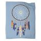 Dreamcatcher Blanket,Colorful Feathers Perfect Sofa Bed Cover 80x90inch(200x230cm),soft And Comfortable to The Touch,suitable for Keeping The Whole Family Warm