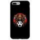Hülle für iPhone 7 Plus/8 Plus Cerberus spielt Fußball