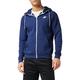 Nike Herren Hoodie mit Durchgehendem Reißverschluss Sportswear Modern, Midnight Navy/Ice Silver/White/White, S, CU4455-410