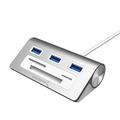 SABRENT USB hub 3.2x1, USB Adapter 6 in 1 mit 3 Port USB | CF, SD/microSD kartenleser, USB Verteiler, mehrfach USB verlängerung für MacBook, MacBook Air, Mac Mini, oder jeder PC (HB-MACR)