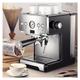 15bar Coffee Maker Espresso Maker Semi-Automatic Pump Type Cappuccino Milk Bubble Maker Coffee Machine Coffee Machines (Size : CN)