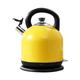 Large Kettle Electric, 2Kw Fast Boil Stainless Steel Cordless Kettle, ideal for Household or Commercial Use,Whistle Alert, Removable Filter, Auto Shut-Off, Boil-Dry Protection (Yellow, 4.2L)