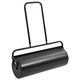 vidaXL Garden Lawn Roller-Grass Aerator with Handle-63L Filling Capacity-Iron and Steel Construction-Ø30x90cm Black
