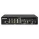 QNAP QSW-M2108R-2C, 8 port 2.5Gbps, 2 port 10Gbps SFP+/ NBASE-T Combo, web managed switch, rackmount design, new rack mount kit