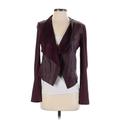 Kut from the Kloth Jacket: Burgundy Jackets & Outerwear - Women's Size X-Small