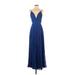 Jill Jill Stuart Cocktail Dress - Formal: Blue Dresses - Women's Size 0